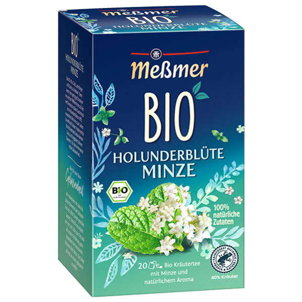 Bio Holunderblüte Minze